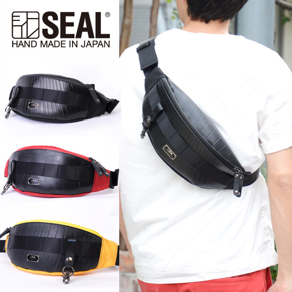 2way ボディバッグ メンズ Seal シール ブランド 廃タイヤ タイヤチューブ ボディバッグ 防水 耐水 廃タイヤ 日本製 斜め掛け ワンショの通販はau Pay マーケット Seal Online Store Au Pay マーケット店