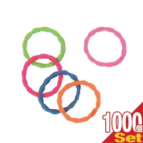 (ホテルアメニティ)(個包装なし/バルク品)(カラー当店おまかせ)業務用 シンプルプチゴム(Simple Petit Gum)  (30×3mm) カラー×1000個セット - 全5色。ホテル・エステ・温泉・銭湯・サウナ・スポーツジム・ヘアゴム。【DT】の通販は 7,519円