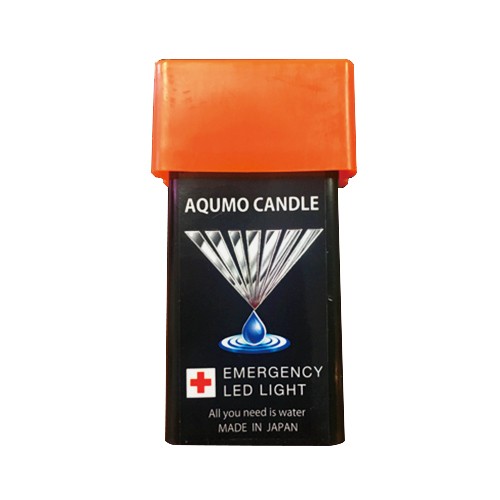 (防災用灯)(小型照明)アクモキャンドル (AQUMO CANDLE) ×20個セット - 少量の水で発電！ポケットに入るコンパクトライト。168時間以上点