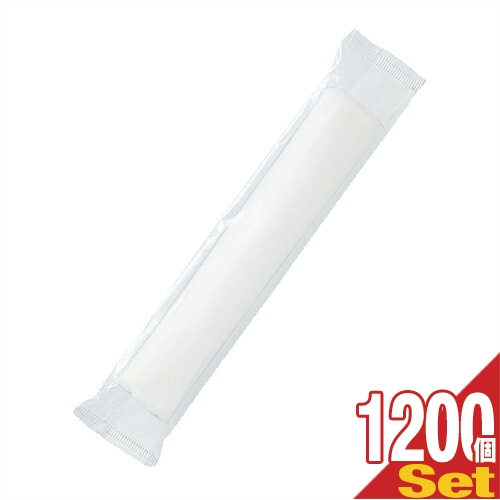 (ホテルアメニティ)(紙おしぼり)業務用 個包装 使い捨ておしぼり ソフトクリーン 丸型 無地 不織布(265×180mm)×1200個セット - 乾式パルプ不織布を素材とする、ソフトで肌触りの優しいおしぼりです。【DT】の通販は 6,552円