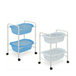 ☆(高田ベッド製作所)S型2段用脱衣(ブルー、ホワイト) - 備品(送料無料)の通販は