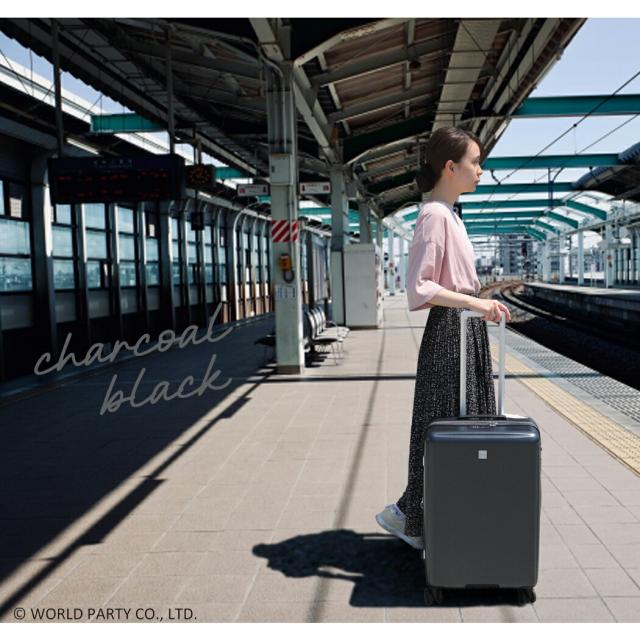 キャリーケース スーツケース WPC Mサイズ ポーチ付き マチ拡張 軽量 エキスパンダブル 58L 66L 4輪 旅行 修学旅行 TSAロック PC サイレント 4-6泊 旅行 海外旅行 69001 母の日 かわいい W by wpc_4