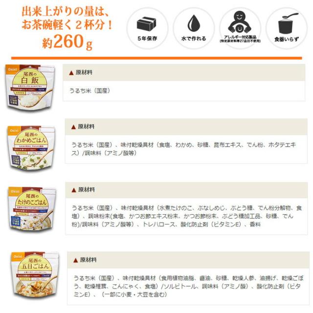 非常食 防災セット 非常食44点セット 7日分 防災 ごはん おにぎり 5年保存詰め替え用 備蓄用 防災グッズ 非常食 災害対策 地震対策 防災用品 防災セット 避難グッズ 家族 避難用品 キャンプ アウトドア わかめごはん たけのこごはん 五目ごはん 【7-10日】
