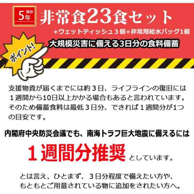 非常食 送料無料 防災セット 水 非常食 27点セット 3日分 ごはん