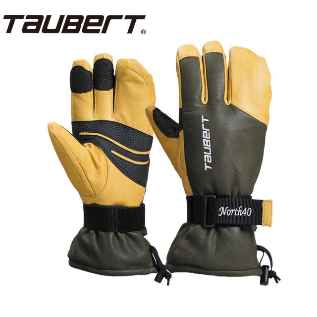 TAUBERT (トーバート) FINGER4-NORTH40 Olive / Natural Made in JAPAN オリーブ / ナチュラル スキー グローブ