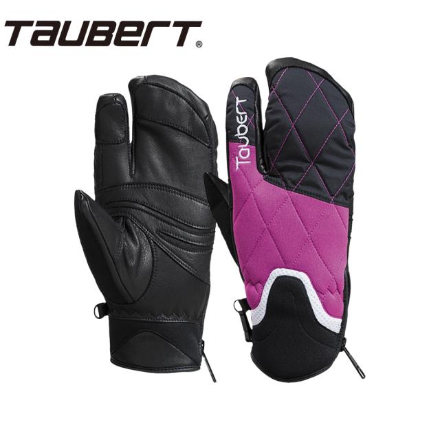 TAUBERT (トーバート) FINGER3+i Purple / Black 25-26 Made in JAPAN パープル / ブラック スキー グローブ