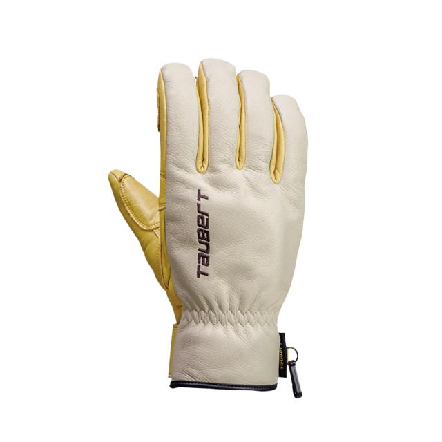 TAUBERT (トーバート) Full Leather SLOPE Cream Made in JAPAN クリーム スキー グローブ_1