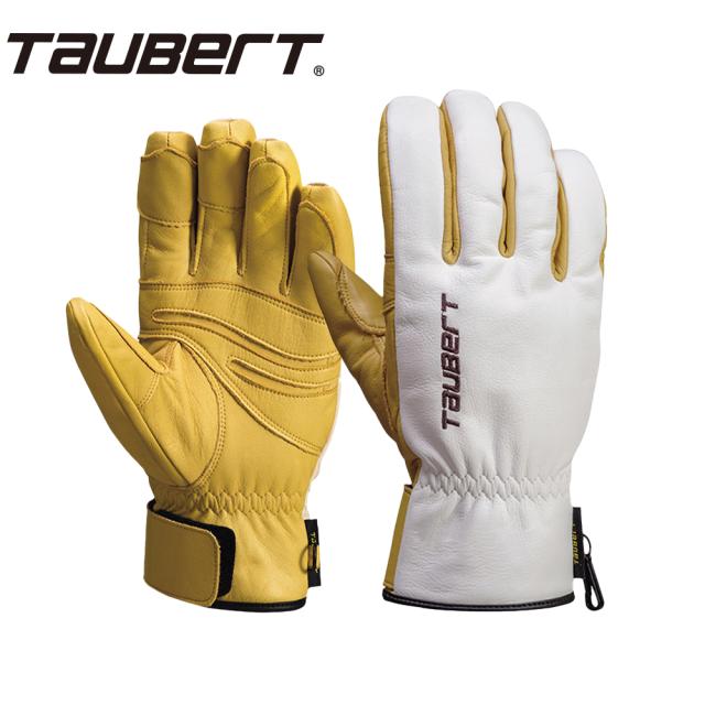 TAUBERT (トーバート) Full Leather SLOPE White Made in JAPAN ホワイト スキー グローブ