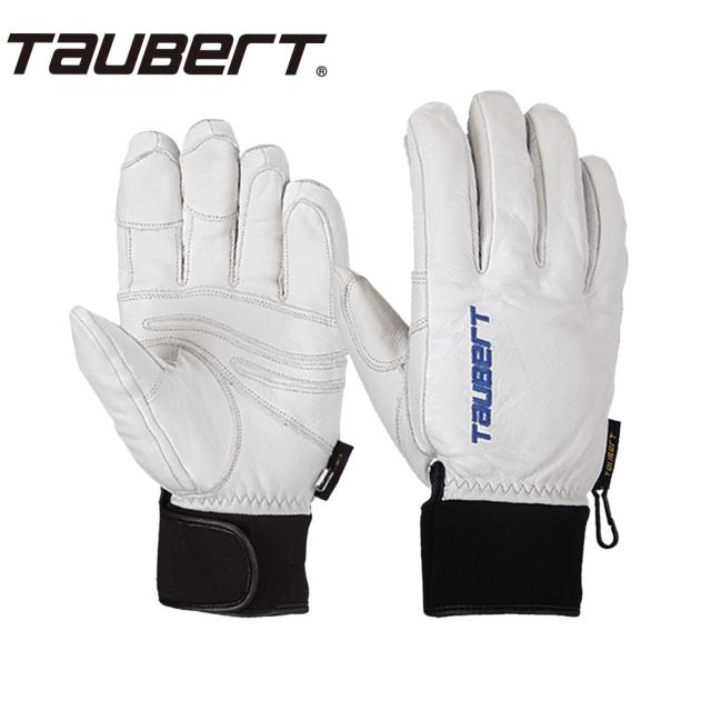 TAUBERT (トーバート) X RIDE-LE White / Blue 25-26 Made in JAPAN ホワイト / ブルー スキー グローブ