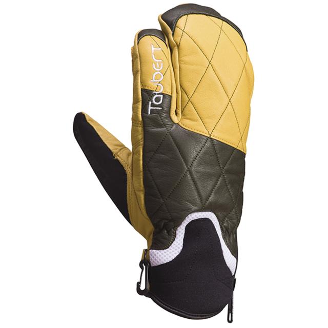 TAUBERT (トーバート) FINGER3-LE Olive / Natural 25-26 Made in JAPAN オリーブ / ナチュラル スキー グローブ