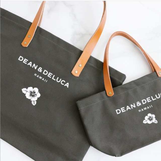 DEAN＆DELUCA ディーン＆デルーカ ハワイ限定 レザーハンドル トート