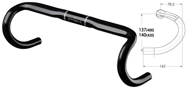 THOMSON ハンドルバー CARBON DROP BARS AERO ROAD 送料無料 沖縄・離島は追加送料かかります