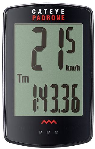 キャットアイ CC-PA110W パドローネ ブラック サイクル コンピューター 自転車の通販は 5,528円