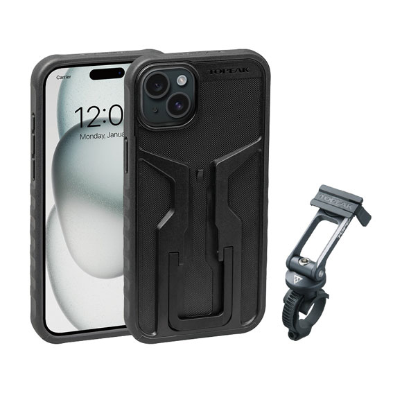 TOPEAK トピーク ライドケース (iPhone 15 Plus用) セット スマホケース 自転車 送料無料 一部地域は除くの通販は