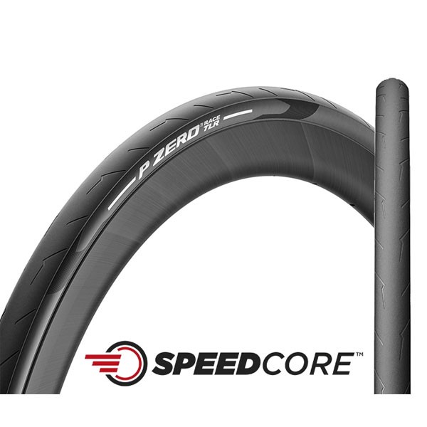 PIRELLI ピレリ P ZERO RACE TLR SPEEDCORE ホワイト P ゼロ レース スピードコア タイヤ 自転車 送料無料 一部地域は除く