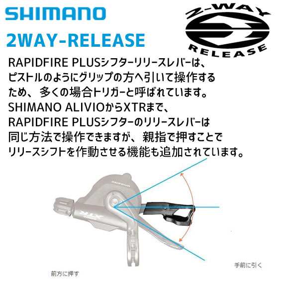 SHIMANO シマノ SL-M6000I 2/3x10S 左右シフティングレバー