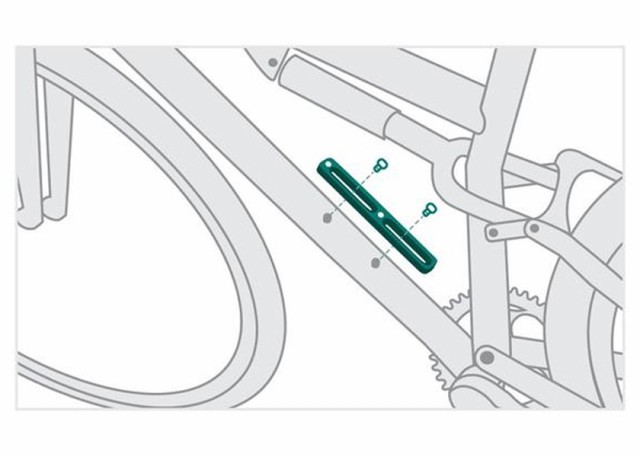 Wolf Tooth ウルフトゥース B-RAD 2 Slot Base Mount ボトルケージ