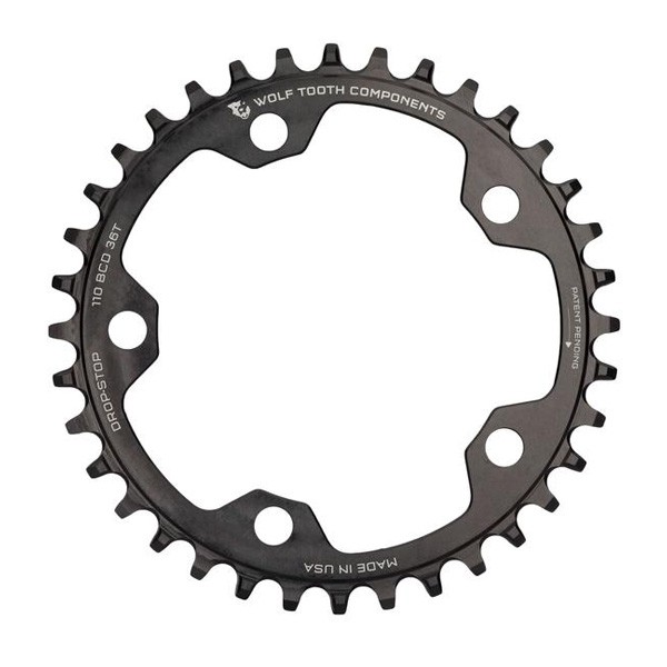 Wolf Tooth ウルフトゥース 110 BCD 5 Bolt Chainring 36T compatible with SRAM Flattop チェーンリング 自転車 ゆうパケット/ネコポス