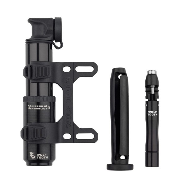 Wolf Tooth ウルフトゥース EnCase Pump 40cc with Chain + Tire Plug Multi-Tool 仏式バルブ専用 大容量 小型ポンプ 自転車 送料無料 一部地域は除くの通販は
