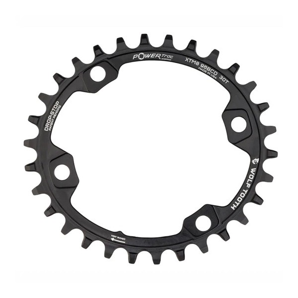 Wolf Tooth ウルフトゥース Elliptical 96 BCD Chainring for XT M8000 32T チェーンリング 自転車 ゆうパケット/ネコポス送料無料