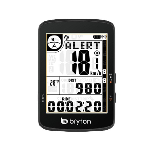 bryton ブライトン Rider17 E 本体のみ サイクルコンピューター 自転車 送料無料 一部地域は除く