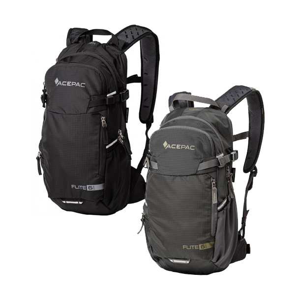 ACE PAC エースパック BACKPACK FLITE 6 EXP 2024モデル バックパックフライト6 バイシクルバッグ かばん 自転車 送料無料 一部地域は除