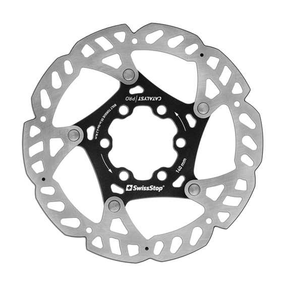 SWISS STOP スイスストップ Catalyst Pro Disc Rotor 6-Bolt 140mm ローター P100005008 自転車 ゆうパケット/ネコポス送料無料