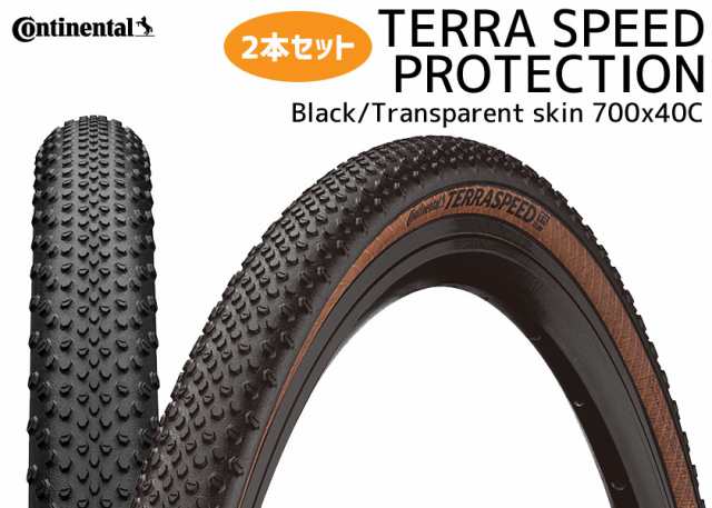 2本セット Continental タイヤ TERRA SPEED PROTECTION Black