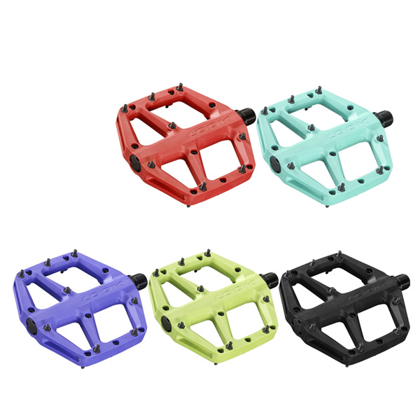 LOOK ルック ペダル TRAIL FUSION レッド/ブルー/パープル/ライム/ブラック 自転車 送料無料 一部地域は除くの通販は 6,994円