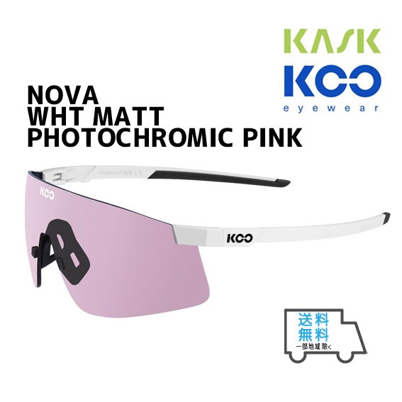 KASK カスク サングラス KOO NOVA WHT MATT PHOTOCHROMIC PINK ノヴァ