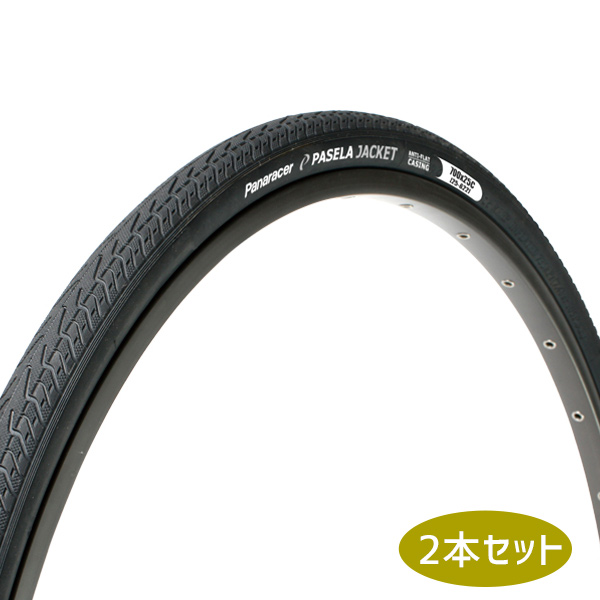 2本セット Panaracer パナレーサー Pasela Jacket パセラジャケット 700×32C ブラック F732-PJ-18 自転車用 送料無料 一部地域は除くの通販は