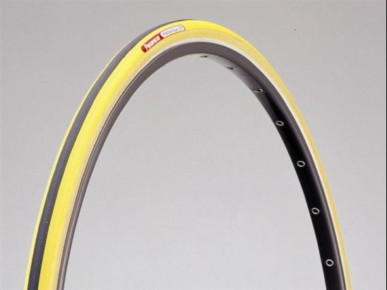 2本セット パナレーサー プラクティスデュアル 黄ライン 700C×22.5mm LP-27PTD-P-Y-RV42 自転車用 送料無料 一部地域は除く