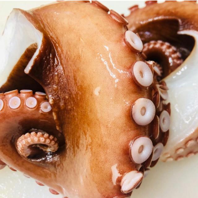蒸し水たこ 3kg (1足200g前後)【食感、塩味がクセになる】北海だこ 刺身・おつまみ・サラダ・カルパッチョにお使いいただけます【冷凍便】