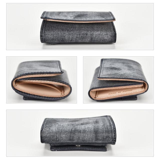 ブライドルレザー 三つ折りウォレット 革 本革 レディース メンズ 男女