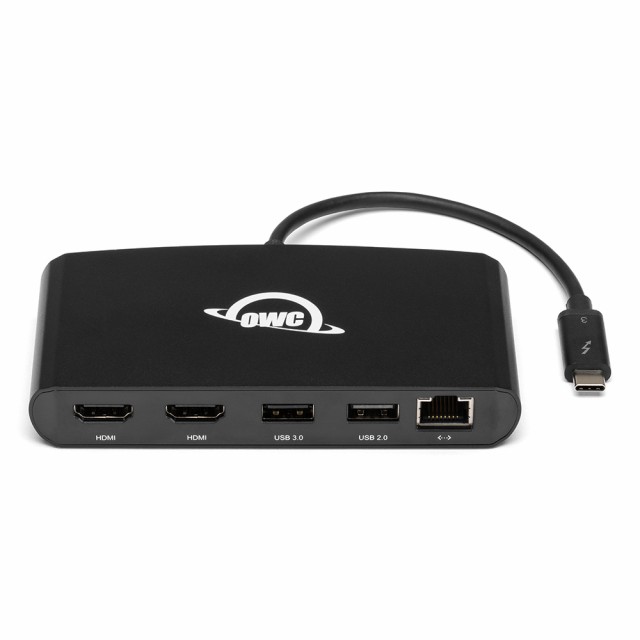 国内正規品 Owc Thunderbolt 3 Mini Dock Owc サンダーボルト 3 ミニ ドック Hdmi 2 0 ギガビットイーサーネット Usb 2 Usbの通販はau Pay マーケット Owc公式ストア