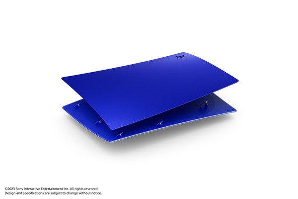 PlayStation5 デジタル・エディション用カバー コバルト ブルー[在庫品]