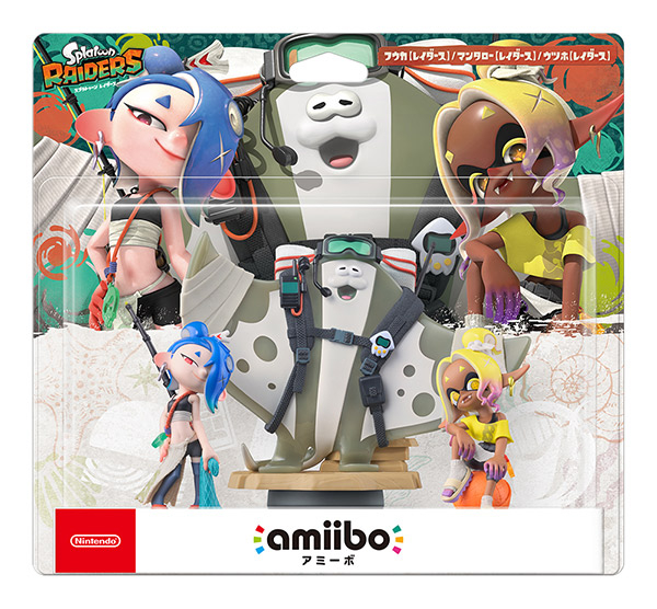 【新品】【amiibo】amiibo すりみ連合セット[フウカ【レイダース】/ウツホ【レイダース】/マンタロー【レイダース】]（スプラトゥーンシリーズ）[在庫品] 6,177円