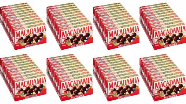 明治 マカダミアチョコ 9粒×80個（１ケース） - ナッツチョコレート