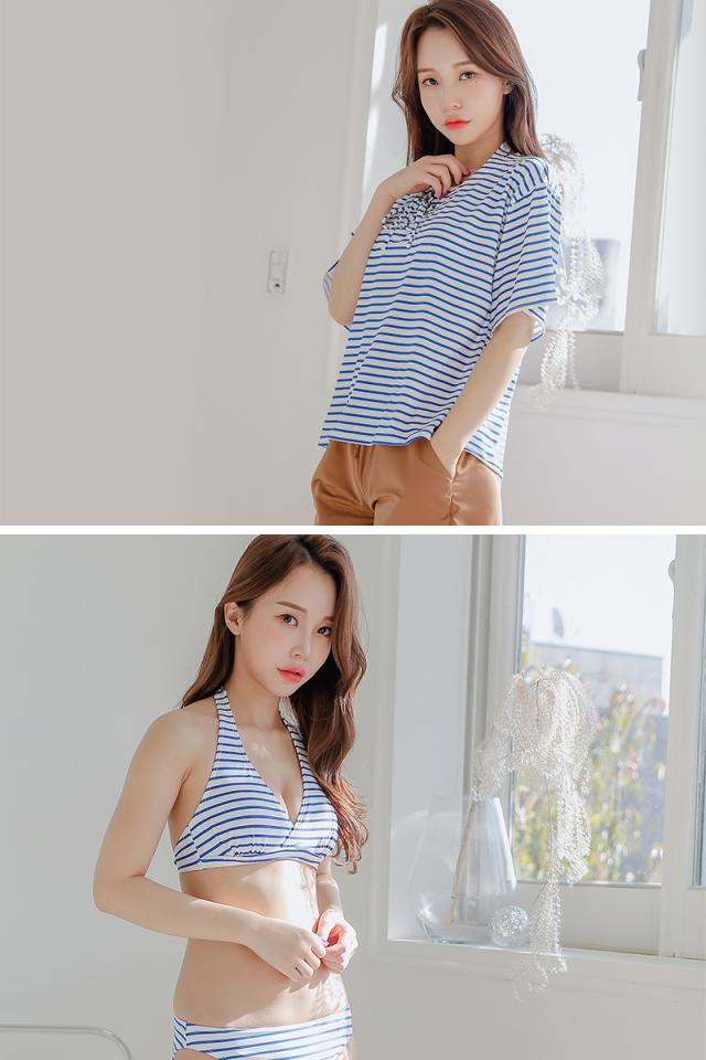 まあたん　美品　4点セット　マリークワント　水着　ビキニ　Tシャツ　パンツ Yahoo!オークション -「(水着 ビキニ) (マリークワント マリクワ