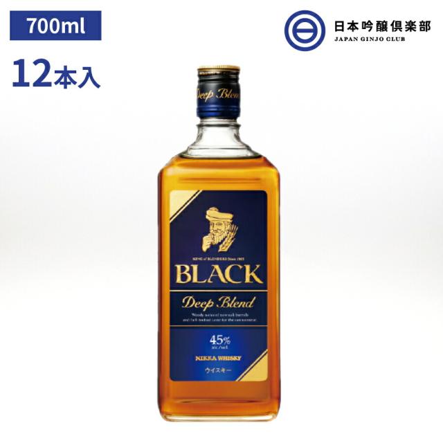 アサヒ ウィスキー ニッカ ブラックニッカディープブレンド 45度 700ml 12本 アルコール 瓶 酒 ハイボール ロック ストレート 水割り モの通販はau Pay マーケット 日本吟醸倶楽部