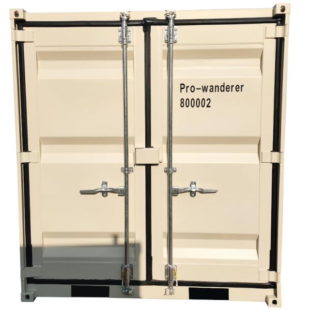 ドライスチールコンテナ 物置 倉庫 コンテナハウス 大型 屋外物置 荷重2500kg 2.8畳 8フィート スペースハウス プレハブ 事務所 タイニーハウス_2