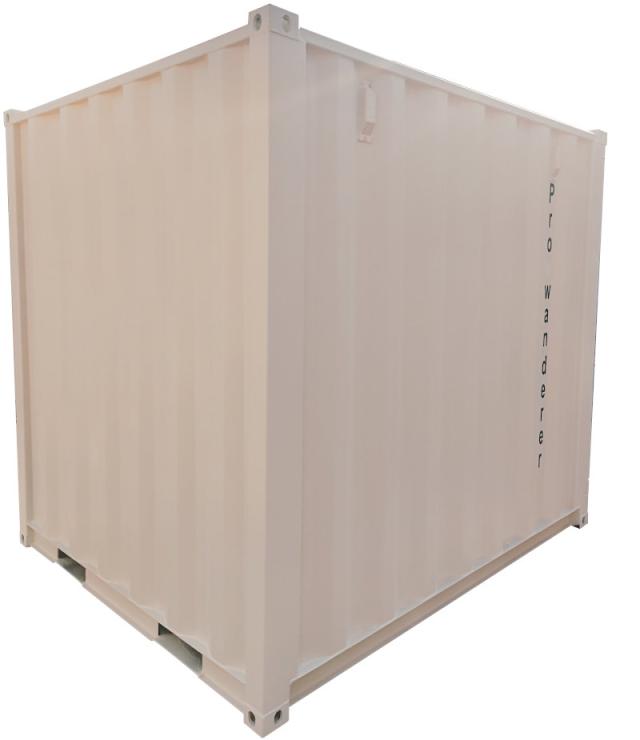 ドライスチールコンテナ 物置 倉庫 コンテナハウス 大型 屋外物置 荷重2500kg 2.8畳 8フィート スペースハウス プレハブ 事務所 タイニーハウス_3