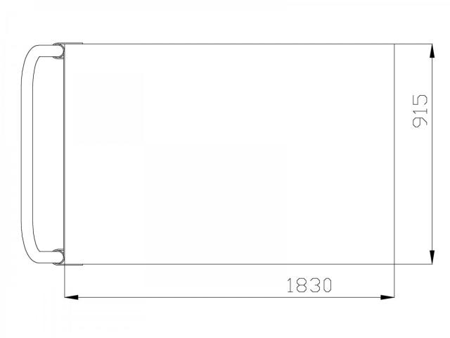 送料無料 業務用台車 ステンレス台車 平台車 大型台車 耐荷重500kg 重量台車 運搬台車 プラットフォーム1830x915(mm) 業務用 特大型 ステンレス製 LF3672_3