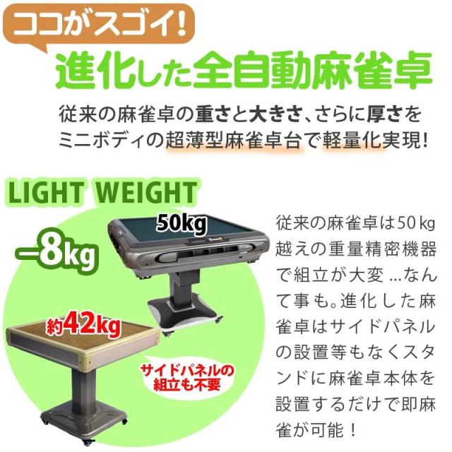 全自動麻雀卓 マージャン卓 自動麻雀卓 立卓式 雀荘28ミリ牌×2＋赤牌点棒 静音 麻雀テーブル 家庭用 家族 娯楽 練習 LZ-QB-BR28_4