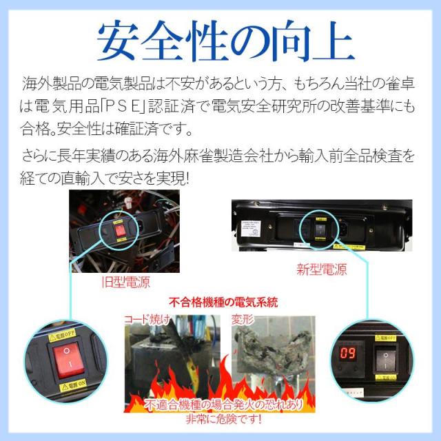 座卓式 プレゼント実施 全自動麻雀卓 マージャン卓 四角パネル 雀荘28ミリ牌×2面＋赤牌点棒 静音 麻雀テーブル ブラック 家庭用 家族 娯楽 練習 プレゼントzd-f-om28_7