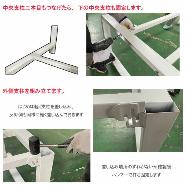 中量作業台 W1200xD1000xH740mm 耐荷重800kg 大型 事務机 DIY作業台 ワークテーブル 検品台 |倉庫 工場 病院 業務用品_5