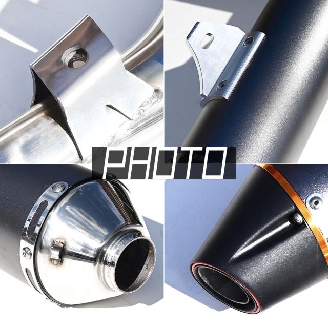 TTR230 TW200 マフラー スリップオンマフラー スリップ オン マフラー バイク カスタム パーツ ドレスアップ 適合品 外装_4