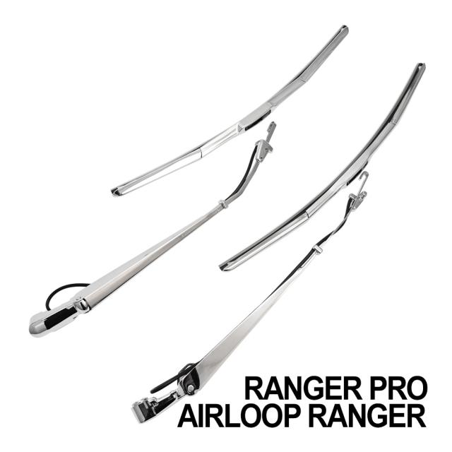 レンジャー プロ 標準用 メッキ エアロ ワイパーアーム ワイパーブレード セット デコトラ ワイパー アーム デコトラ