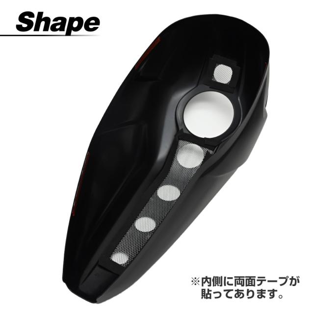 レブル250 500 MC49 PC60 タンクカバー タンク カバー マットブラック バイク パーツ カスタム パーツ ガソリンタンク 傷つき防止_2