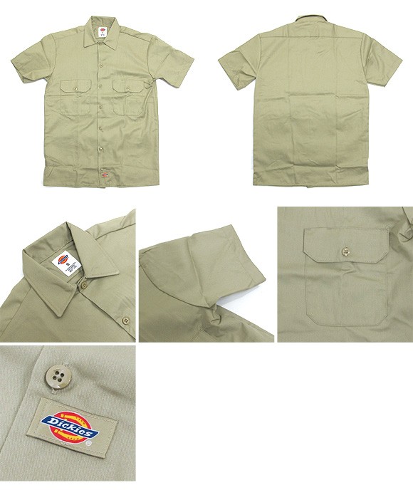 ディッキーズ ワークシャツ 半袖 USAモデル 1574 Dickies